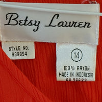 Betsy Lauren Red Dress (14)