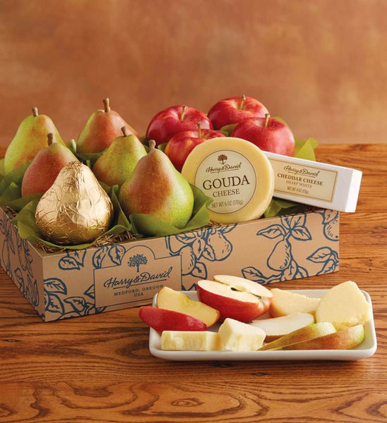 Classic Pears, Apples, and Cheese Gift by Harry & David