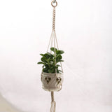 100% handmade macrame plant hanger flower /pot hanger for wall decoration countyard garden
