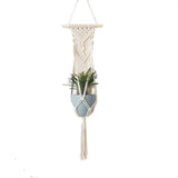 100% handmade macrame plant hanger flower /pot hanger for wall decoration countyard garden