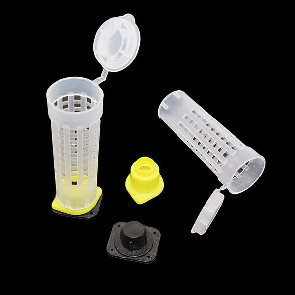 10 Pcs/lot Bee tool Beekeeping Tools Queen King Cage Accessories Fertility King Pedestal Guard Longwall Shield Queen Cage Cover