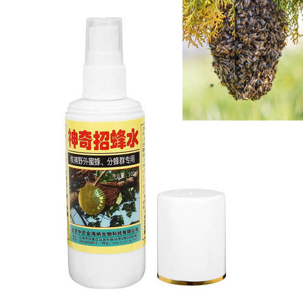 1 Bottle 100ml Swarm Commanders Lure Bait Honey Bee Attractant Hive Beekeeping Trap Tool Beekeeping Non-toxics Safe High Quality