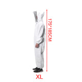 Cotton Full Body Beekeeping Clothing Veil Hood Hat Anti-Bee Coat Special Protective Clothing Beekeeping Bee Suit Equipment