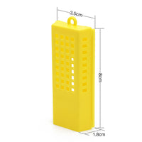 5PCS Beekeeping Transport Cages Yellow White Bees Queen Post Room Cage Plastic King Prisoner  Queen Bee Cage Apiculture Tools
