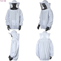 1 Set Protective Beekeeping Suits Cotton Siamese Defend Bee Keeping Suit Fit to M L XL XXL Size Safety Clothing
