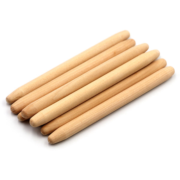 4 Pcs Wooden stick Beekeeping Tool Bee Queen Stylobate Rod Queen Standard  Wax Bowl Cell Yukon King Rod Machine System