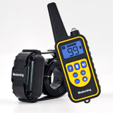 Dog training collar electric shock collar for dogs IP7 diving waterproof 915MHz remote control dog device charging LCD Display