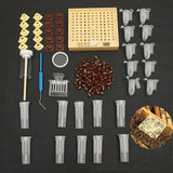 Hot Sale 155pcs plastic Queen Rearing System Cultivating Box Cell Cups Bee Catcher Cage Beekeeping Tool Equipment